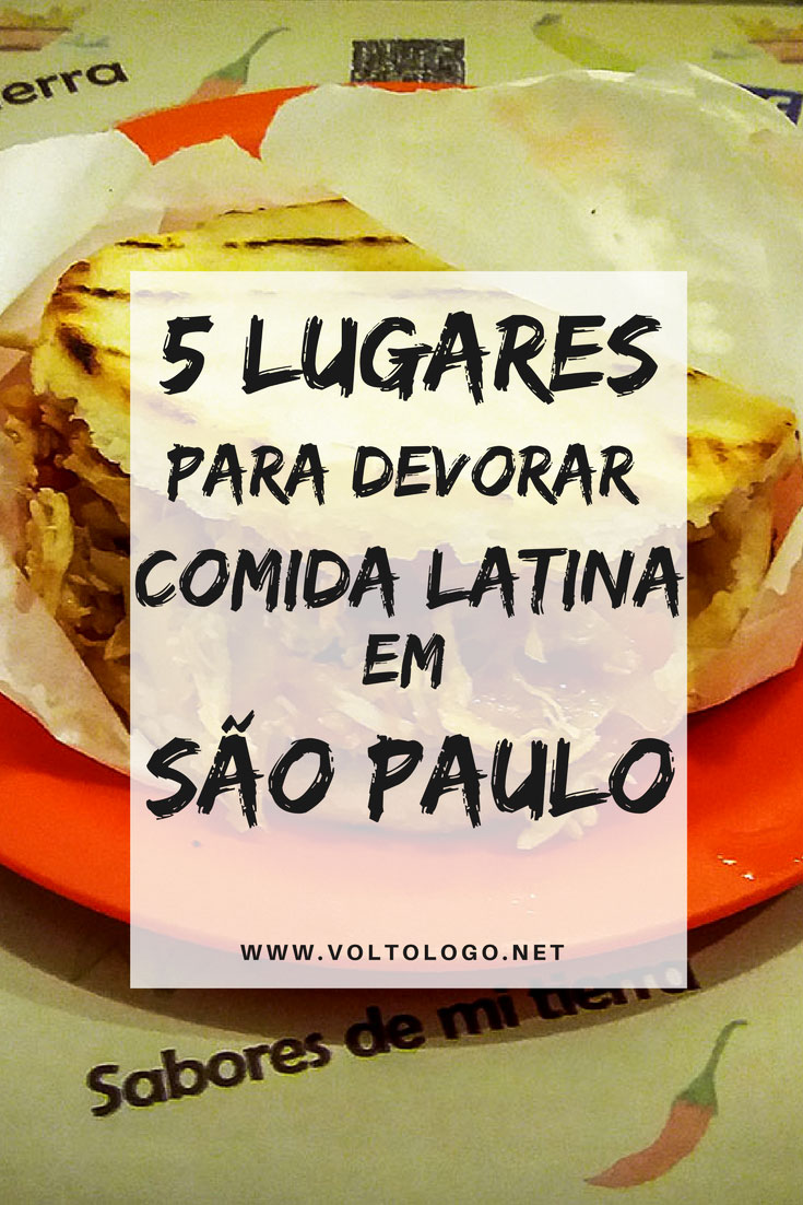 Dicas de lugares para devorar comida latina em São Paulo. Descubra onde comer pratos típicos do Peru, México, Chile, Colômbia e Argentina.