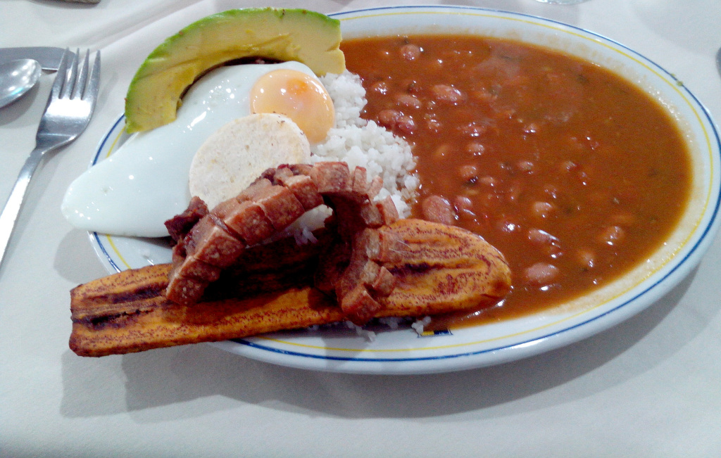 pratos típicos da Colômbia
