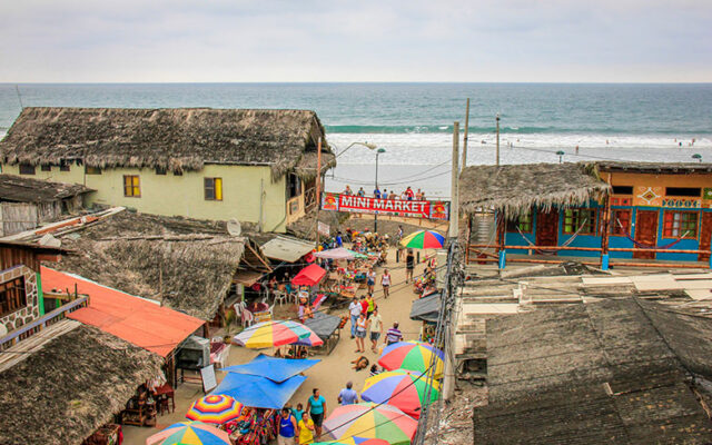 Montañita no Equador