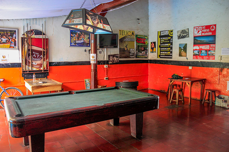 Hostel Bigfoot, León, Nicarágua (área comum)