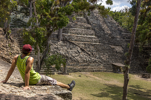 viagem pela América Central copan ruinas