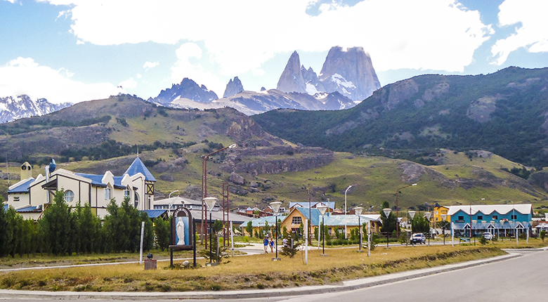 El Chaltén - mapa