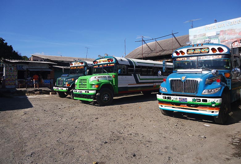 dicas para se locomover de ônibus na América Central