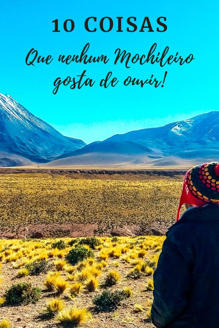 Mesmo que você não seja um mochileiro, se for viciado em viagens certamente se identificará com algumas coisas desse texto.