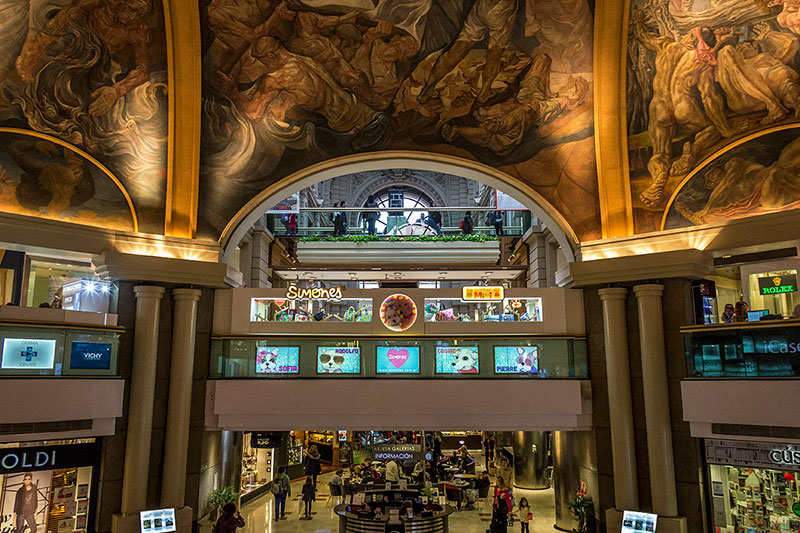 Atrações em Buenos Aires - Galerias Pacífico