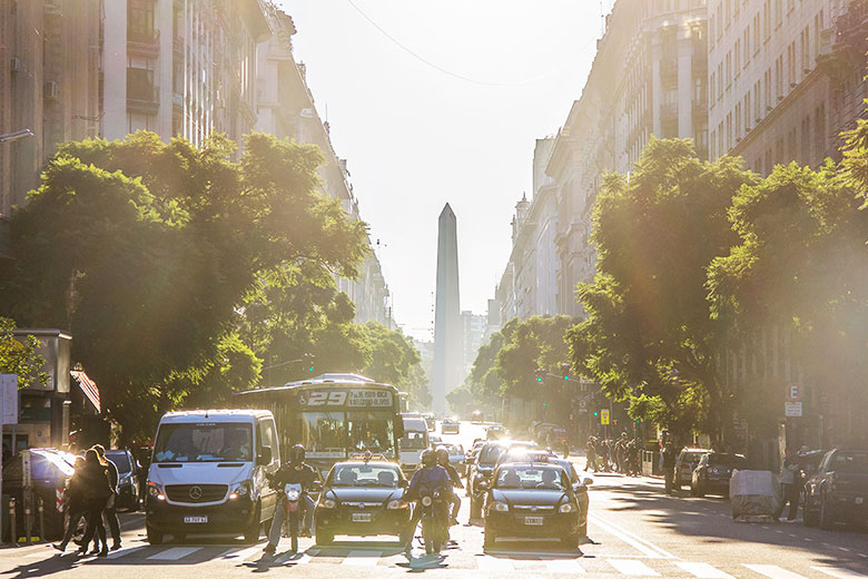 preço de transporte em Buenos Aires