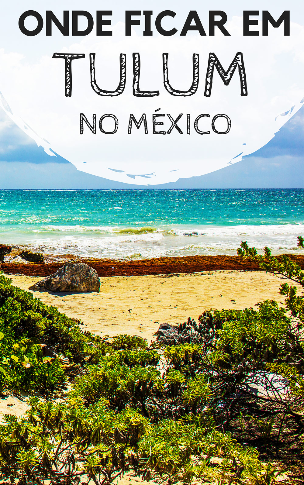 Tulum, no México: Dicas de onde ficar durante a sua viagem. Descubra porque passar alguns dias na cidade, quais as melhores regiões para se hospedar, as vantagens e desvantagens de cada uma delas, além de dicas de hostels e hotéis com excelente custo-benefício.