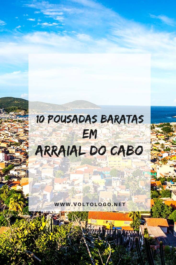 Pousadas baratas em Arraial do Cabo, no Rio de Janeiro: Descubra quais são as hospedagens mais econômicas da cidade e que, ainda assim, garante uma ótima estadia para a sua viagem!