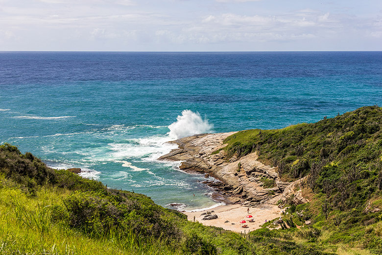 praia de nudismo em Búzios