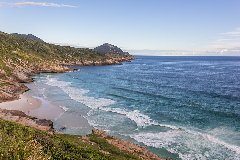 trilhas em Arraial do Cabo