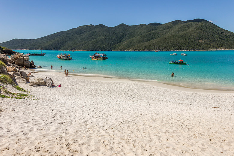 Passeio de barco em Arraial do Cabo - roteiro