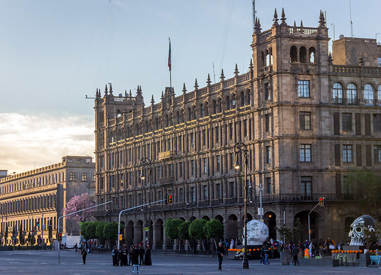 principais destinos no México