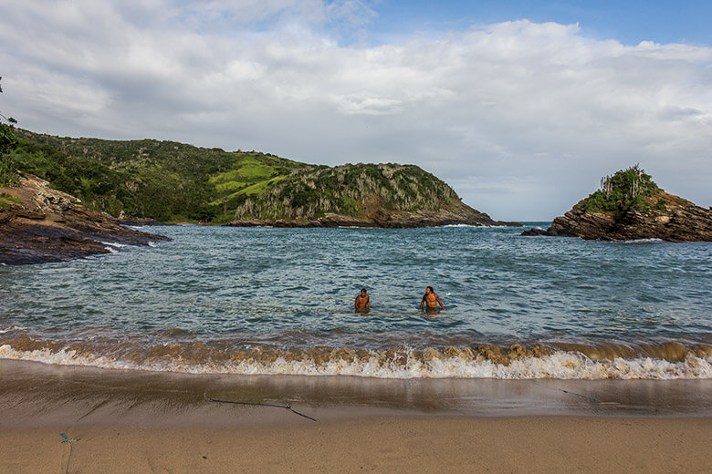 praia da ferradurinha, na região dos lagos