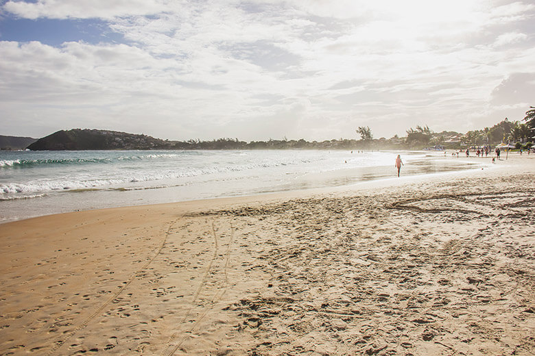 praia de geribá, em búzios, região dos lagos