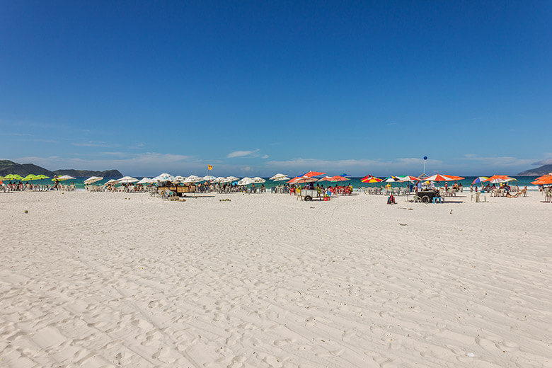 Praia do Forte, em Cabo Frio - RJ