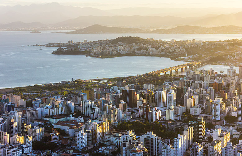 roteiro pelo mirantes de Florianópolis