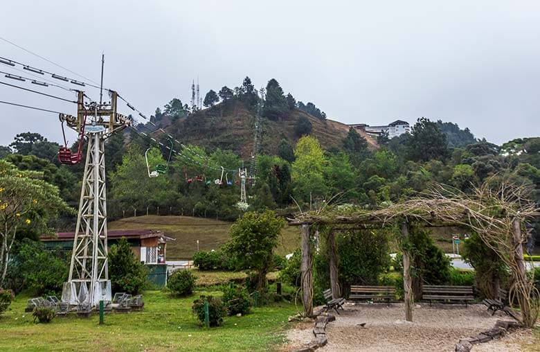 teleférico em Campos do Jordão