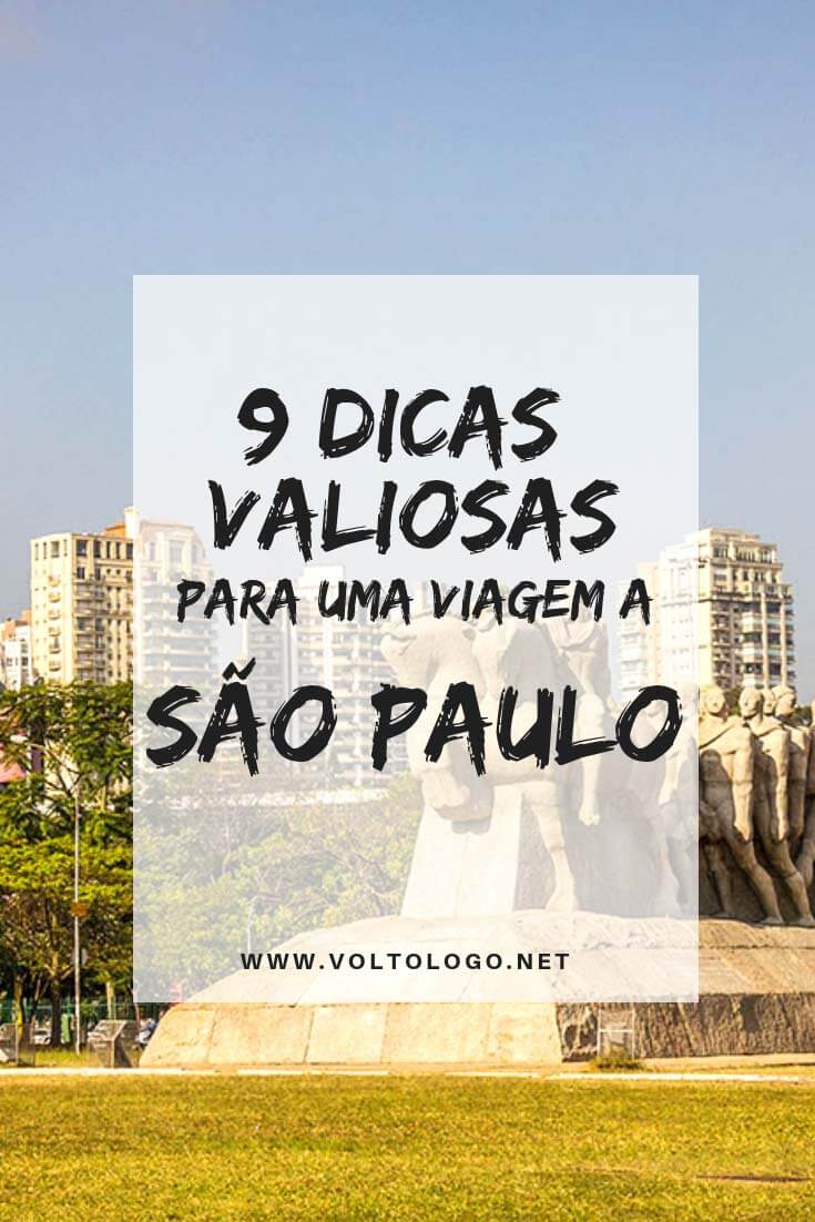 São Paulo: Dicas para você organizar sua viagem pela maior cidade brasileira. (Um guia indispensável)