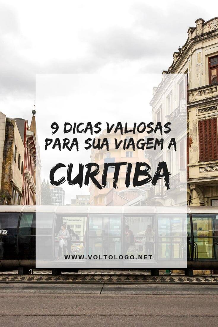 Curitiba: Dicas práticas para você organizar a sua viagem. Descubra quando ir, quantos dias ficar, como chegar e se locomover, onde se hospedar, quais são as principais atrações e pontos turísticos, onde comer e beber, além dos preços das principais despesas.