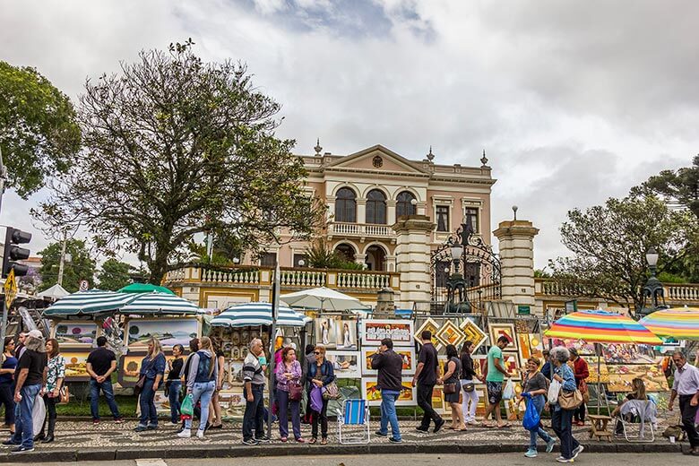 passeios para fazer de graça em Curitiba