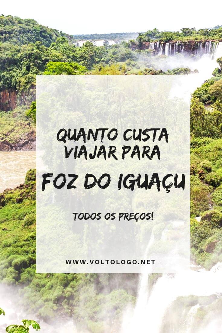 Quanto custa viajar pra Foz do Iguaçu: Descubra os preços de hospedagem, transporte, alimentação, passeios e atrações turísticas da cidade.