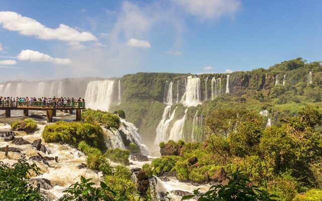 cataratas em Foz do Iguaçu - Parque Nacional