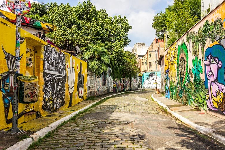 Beco do Batman - Lugares para conhecer na Vila Madalena