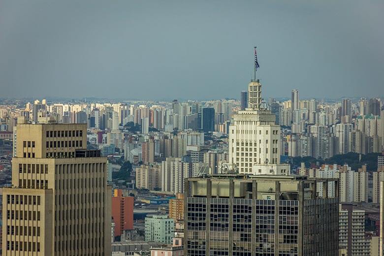 pontos turísticos em São Paulo - mirantes