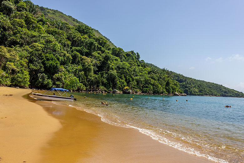 mapa das praias de Paraty