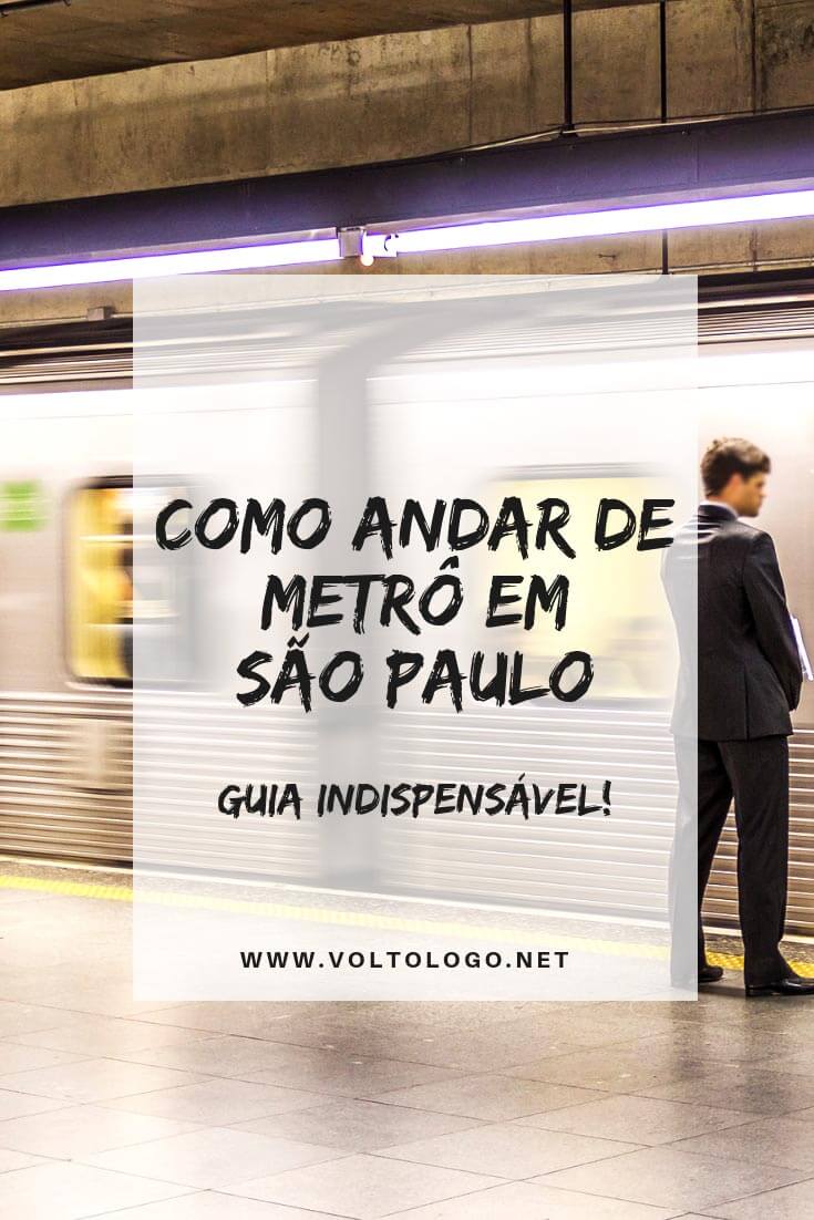 Como andar de metrô em São Paulo: Descubra quantas linhas há na cidade e quais estações são próximas aos principais pontos turísticos de Sampa.