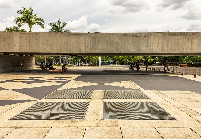 Museu Brasileiro de Escultura e Ecologia em São Paulo