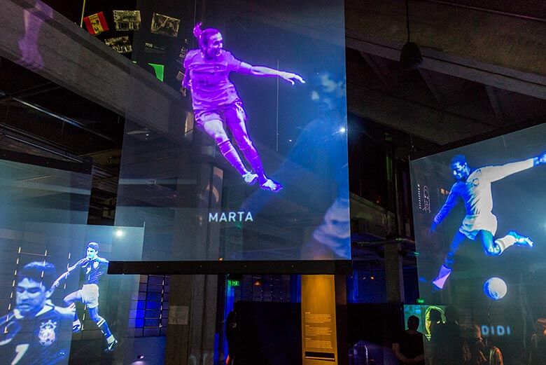 Museu do Futebol em São Paulo