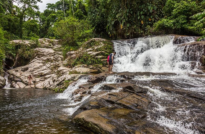 passeio pelas cachoeiras em Paraty