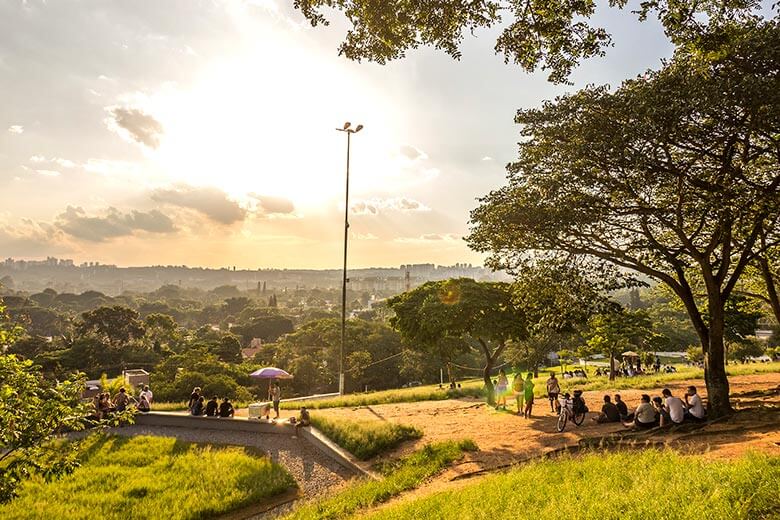 como chegar na Praça do Pôr do Sol, em São Paulo