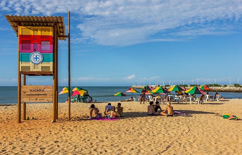 praias para se hospedar em Fortaleza