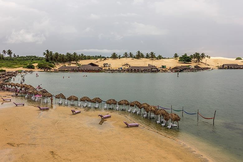 lagoas em Jericoacoara