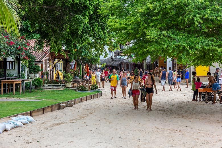 lugares baratos para ficar em Jericoacoara