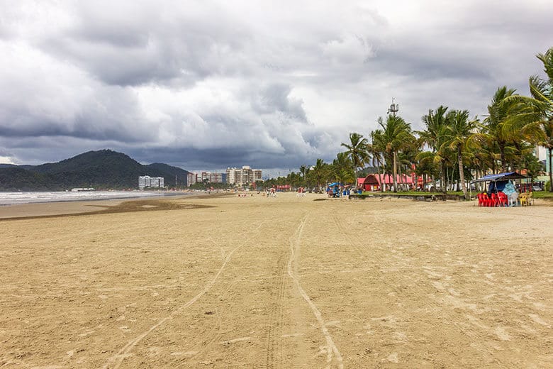 Praia da Enseada em Bertioga