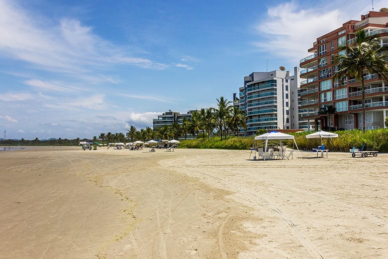 melhores praias de Bertioga para se hospedar