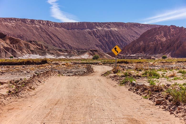 Catarpe, no Atacama