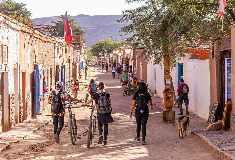 hospedagem na Rua Caracoles, no Atacama