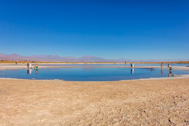 Laguna Piedras no Deserto do Atacama