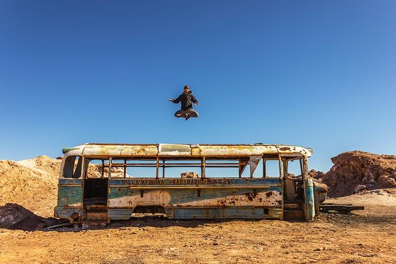 ônibus do Deserto do Atacama