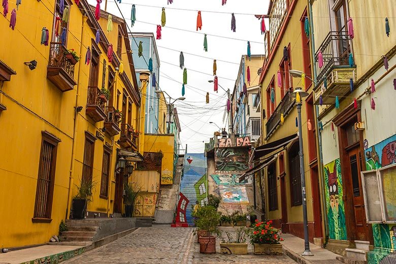 passeio de Santiago para Valparaíso