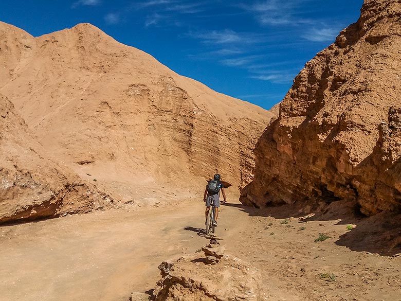 Quebrada de Chulakao, no Atacama