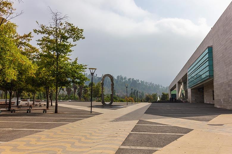 Parque Bicentenario em Santiago