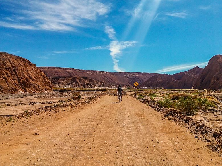 dicas para andar de bicicleta no Atacama