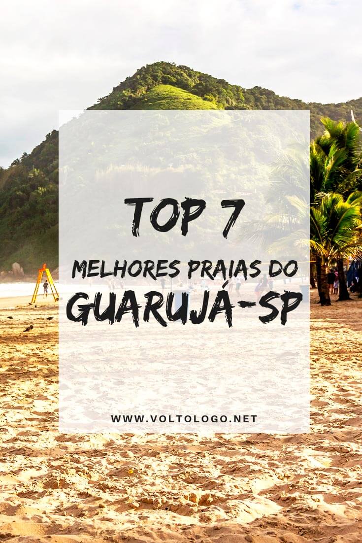 Praias do Guarujá, no litoral de São Paulo: Descubra quais são as melhores para você incluir no seu roteiro de viagem.