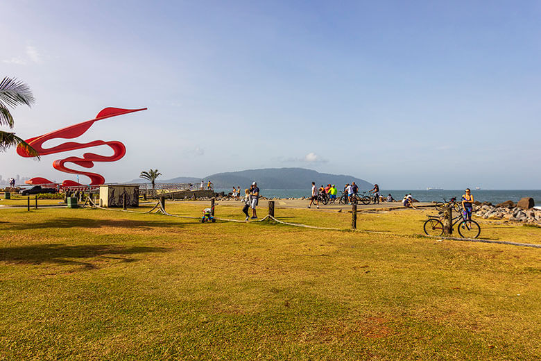 o que fazer na praia de Santos