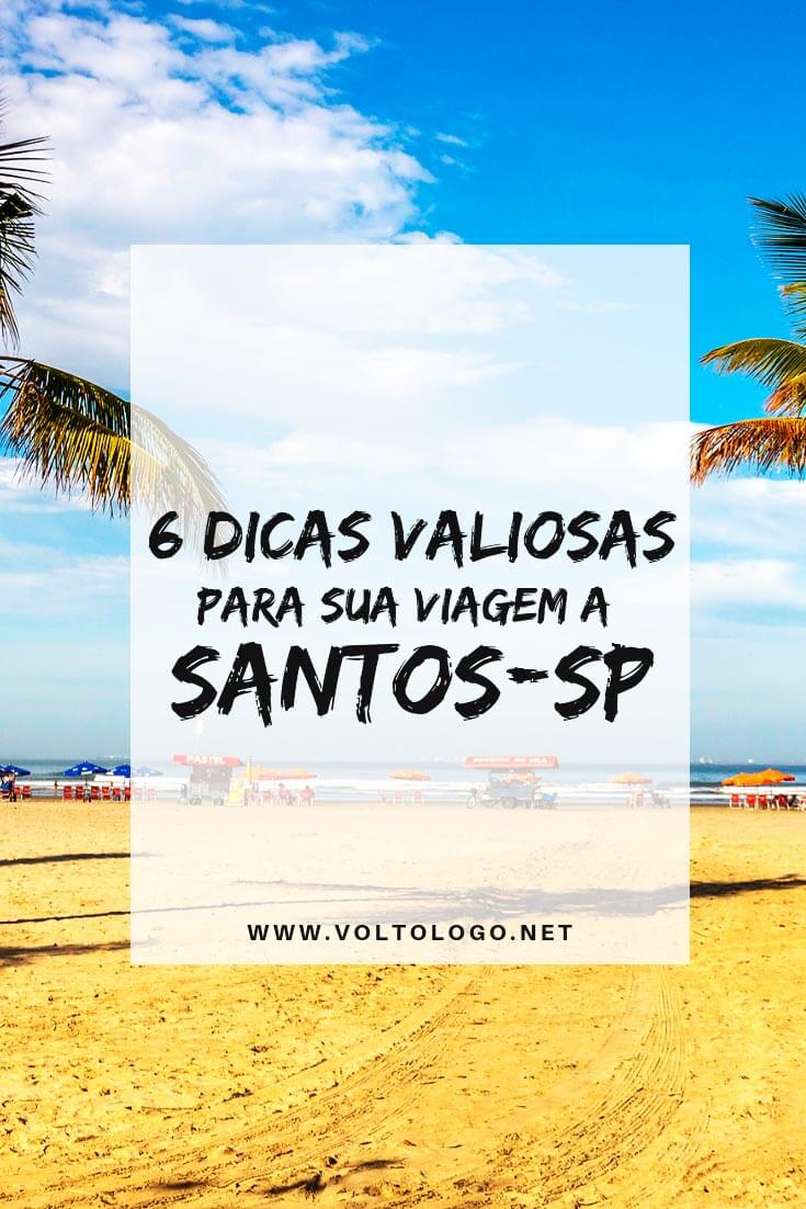 Viagem a Santos, no litoral de São Paulo: Guia prático para você organizar seu passeio. Descubra quando ir, como chegar, onde se hospedar e quais são as principais atrações e praias da cidade!